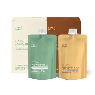 리턴버닝쉐이크 사과맛+곡물맛 2박스 구성, 2개, 45g