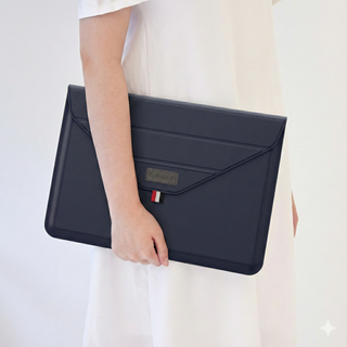 엘마드레 노트북파우치 방수 케이스 맥북에어 삼성 lg그램 노트북커버, 오션펄, 1개