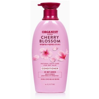 LG 오가니스트 체리 블라썸 촉촉 수분 케어 컨디셔너 500ml 수분보습 영양케어 윤기광채 푸석하고 건조한 모발을 촉촉하고 생기있게, 1개