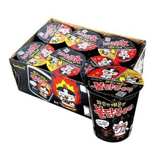 삼양 불닭볶음면 소컵 65g 6입 x1개, 6개