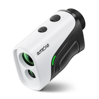 OUTZOOP 레이저 골프 거리측정기 미니 B1000F 동반자 삼각모드 슬로프 보정 0.02s초고속 128g 초경량, LCD 흑색 표시-B1000F