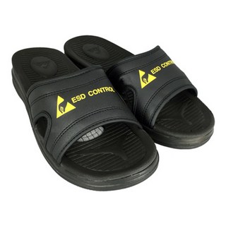 제전슬리퍼 SJ-1002 방진슬리퍼 사무실슬리퍼 크린룸슬리퍼 남녀공용, 블랙, 1개