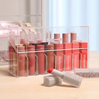 캔디플래닛 투명 립스틱 화장품 정리함 보관함 아크릴 케이스, [ET008]립스틱정리함, 1개