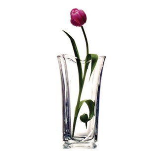 Bormioli Rocco 維西安娜花瓶《WUZ屋子》義大利製簡約玻璃花器 提升居家品味, 透明
