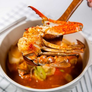 국내산 해물 꽃게탕 밀키트 1.3kg 캠핑용 술안주, 1개