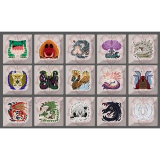 魔物獵人 荒野 XDA 鍵帽 鑰匙圈 鍵盤 魔物 獵人 Monster Hunter MH WILDS 煌雷龍, 收藏架16格