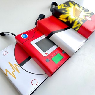 寶可夢圖鑑帶子皮革相冊收藏冊寶可夢卡牌收藏冊, 神奇寶貝卡冊（4.閃電型）