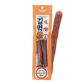 참좋은간식 길개먹개 강아지 간식 2p, 오리고기맛, 64g, 1개