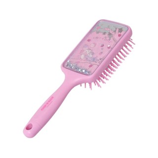 디즈니 칩앤데일 글리터 헤어 브러시, 3개, 핑크