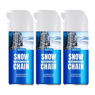 불스원 매직그립 차량용 스노우체인, 3개, 300ml