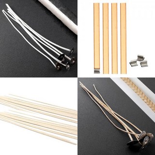 허브인 소이캔들 만들기 젤 캔들재료 DIY, 코팅면심지2호, 1개