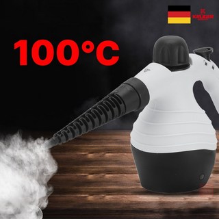 크루거 강력 살균 스팀 핸디형 스팀청소기 KVC-A4801WST 화장실 욕실 주방용 고압스팀 살균 청소