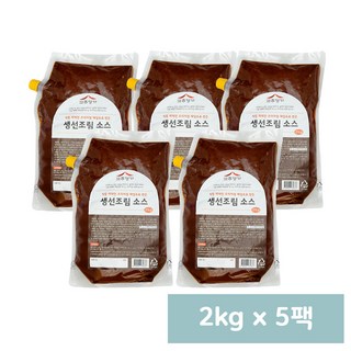 생선조림소스 고추명가, 2kg, 5개