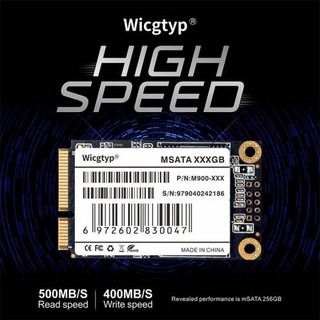 Wicgtyp팩토리 아울렛 mSATA SSD 128gb 256gb 512GB 하드 디스크 1TB 2TB 컴퓨터 노트북 Pos 기계용 내부 솔리드 스테이트 드라이브, 없음, 2.32GB