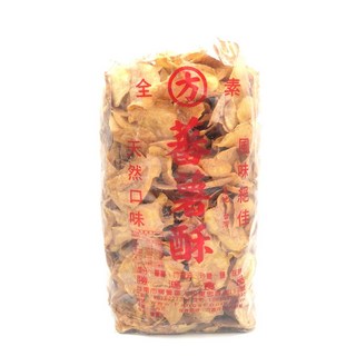 好吃零食小舖 方牌地瓜片(蕃薯片/全素)600g量販包, 1個, 方牌 地瓜片 600g