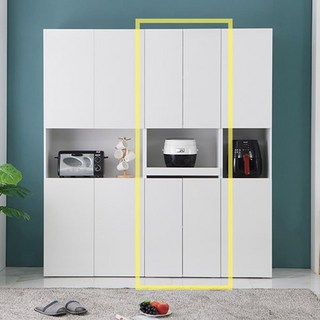 키큰 주방수납장 렌지대 부엌 선반장 성당 교회 학원 작은집 오븐받침대 숙소, 그레이