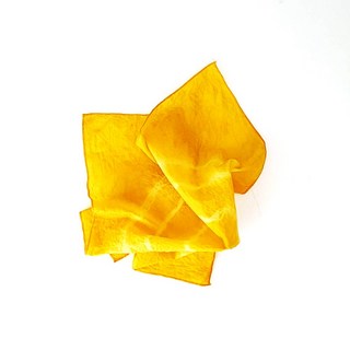 DIY KIT 손수건 천연염색 치자 1인 엠보손수건