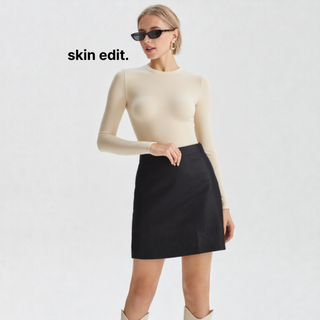 여성긴팔티 데일리 출근룩 부드러운티 롱슬리브 필라테스옷 러닝 헬스복 등산복 요가상의 라운드