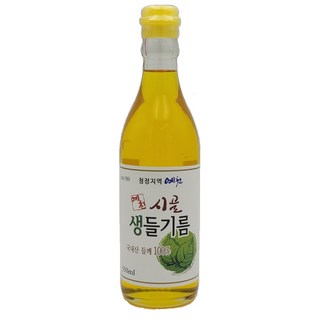 국산 볶지않은 생들기름 350ml 오메가3가 듬뿍 예천들깨 (아침에 한스푼 / 35일분), 1개