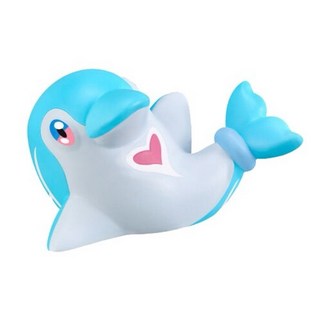 KIDS日本BANDAI 寶可夢莉可的旅行夥伴 食玩盒玩 神奇寶貝 口袋怪獸 皮卡丘 太樂巴戈斯 魔幻喵 帕底亞地區 伊布, 1個, 海豚俠（平凡型態）