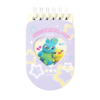 픽사 토이스토리 상철 수첩 60매입 더키버니, 2개