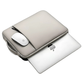 팍클리 4중 쿠션 노트북 가방 파우치, 1개, 모던그레이