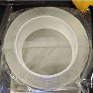 強力無痕雙面膠 無痕膠帶 奈米雙面膠帶 透明防水壓克力膠帶, 1個, 厚2mm*宽3cm*長500cm