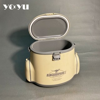 Kangaroo Park II 戶外保冷箱, 奶油黃, 5.5L