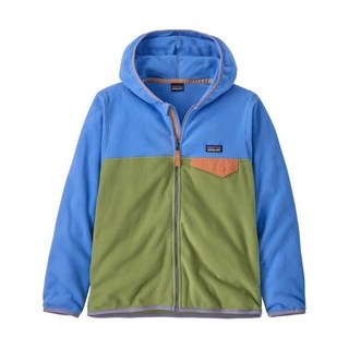 [백화점출고] 파타고니아 키즈 마이크로 D 스냅T 자켓 플리스 BUCKHORN GREEN W / ABUNDANT BLUE 양털 베스트 보온 데일리