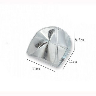 百佳宜加厚金屬畚箕-工業級耐用型分裝包裝清潔好幫手, 1個, 小號簸箕