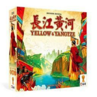 孩子王桌遊 正版桌遊 長江黃河 YELLOW & YANGTZE 中國題材戰國背景策略桌遊 繁體中文版, 1個