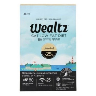 웰츠 캣 저지방 다이어트 사료, 6kg, 1개