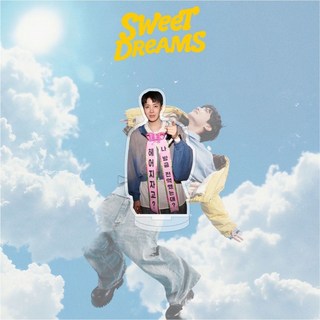 桃園出貨- 田柾國 JungKook Seven 亞克力雙面立牌擺件 BTS 飾品 JIN IS BACK, 3