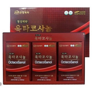 경성제약 옥타코사놀 건강기능식품 지구력 증진 300g 6케이스 (5g x 10포 x 6EA), 6박스
