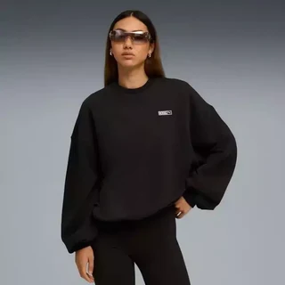 매장정품 푸마 X 로제 ROSIE 633803 01 오버사이즈 프렌치 테리 크루 맨투맨 PUMA ROSE Oversized Crew 1394203