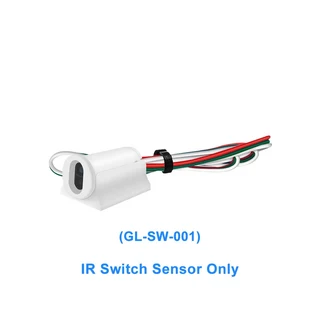 GLEDOPTO 컨트롤러 마이크 음악 RGB IC 스트립 조명 제어 동적 푸시 스위치 센서 제스처 인식, 01 2 Years Warranty, 05 IR Sensor Only