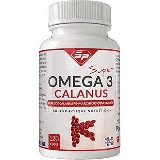 프랑스 슈퍼피지크 뉴트리션 SuperPhysique Nutrition Omega 3 Calanus 100% 퓨어 오메가 3 칼라누스 캡슐, 1개, 120정
