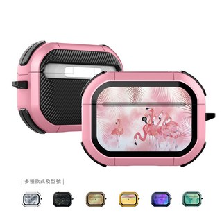 AirPods Pro 保護殼 創意塗鴉設計保護套 適用於1/2/3代蘋果耳機, 棕,AirPods1/2, 1個, AirPods1/2