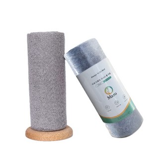 마로 다목적 극세사 롤 행주 타올, 1개, 그레이