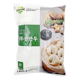 푸드웨어 담두 왕만두 1.4kg, 4개