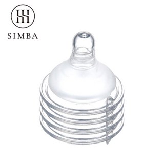 贈奶粉袋 Simba 小獅王辛巴 母乳記憶超柔防脹氣寬口圓孔奶嘴/寬口十字奶嘴/標準十字奶嘴/標準圓孔奶嘴/蘊蜜奶嘴, 1個, (1入裝)標準圓孔 M-1入(3M+),贈奶粉袋1只