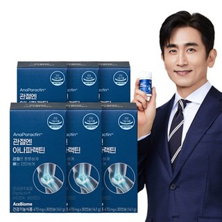 관절엔 아나 파랙틴 파렉틴 PARACTIN 관절 연골 케어 N 엔 아세틸 글루코사민 비타민D3 nag 천심련 추출물 안드로그라폴라이드 관절에 좋은 영양제, 30정, 6개