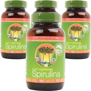 Nutrex Hawaii 夏威夷螺旋藻錠 500mg, 400顆, 4罐