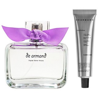 디아르망 밤쉘 + 고체향수 세트 여자향수 여성향수 플로럴향 살냄새 밤쉘향 남자들이좋아하는여자향수, 디 아르망 러블리밤쉘+고체향수, 1개, 70ml