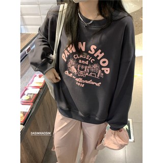 韓版寬鬆女生大學T