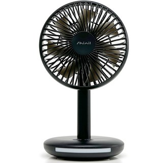 신일 BLDC 무선 LED 탁상용 선풍기, 블랙, SIF-4EJH(B)