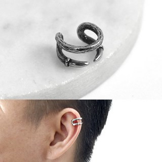 尖牙造型夾式耳骨夾 NDF104