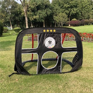 접이식 축구 골대 네트 실내 접이식 풋살 네트 간이골대 트래핑 연습 휴대 조기축구, C 블랙 슈팅연습, 1개