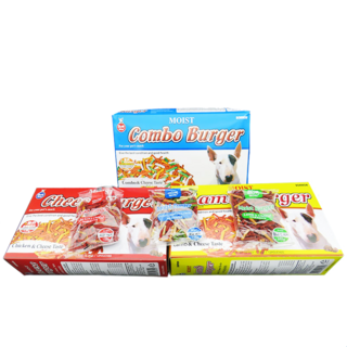 韓國 Bowwow 香濃起司條 隨手包犬用零食 三種口味 100g x 12包, 1個, 12包盒裝(平均)