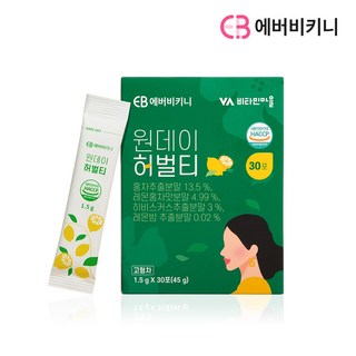 에버비키니 원데이 허벌티, 1.5g, 30개입, 1개